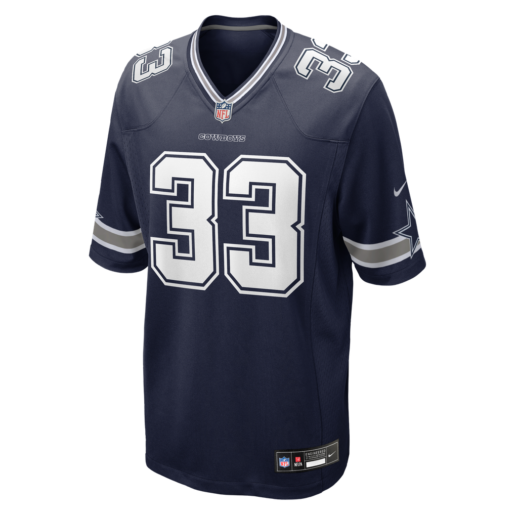 Men's Dallas Cowboys Javonte Williams Nike Navy Team Game Jersey - Image 3