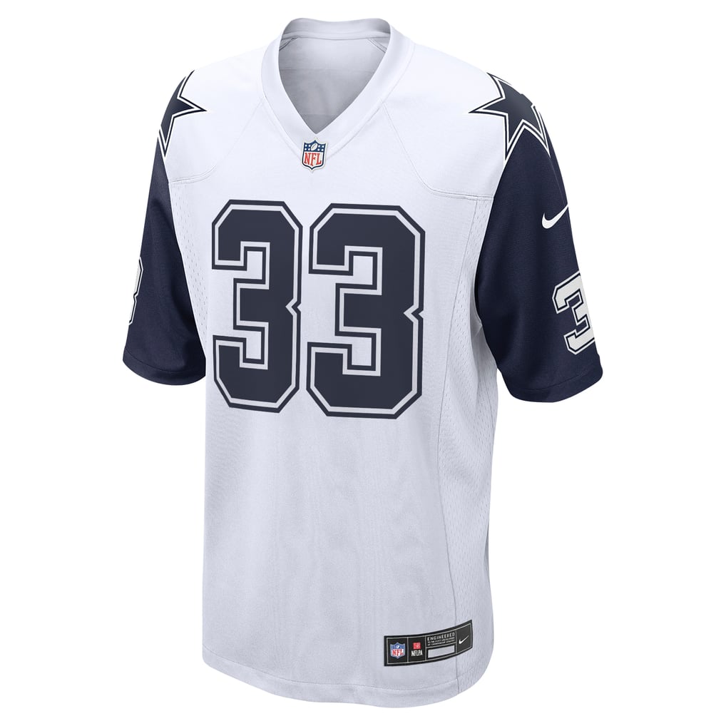 Men's Dallas Cowboys Javonte Williams Nike White Alternate Game Jersey - Image 3