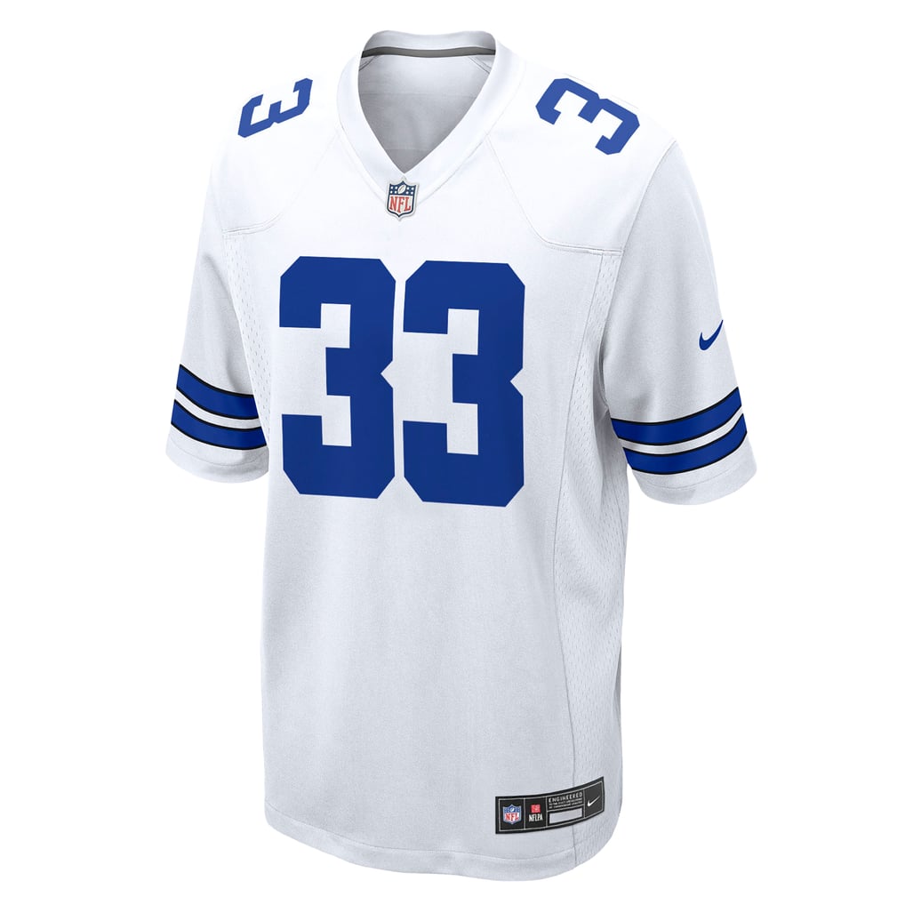 Men's Dallas Cowboys Javonte Williams Nike White Game Jersey - Image 3
