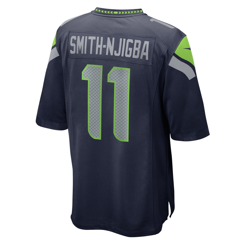 Men's Seattle Seahawks Jaxon Smith-Njigba Nike  College Navy  Game Jersey - Image 4