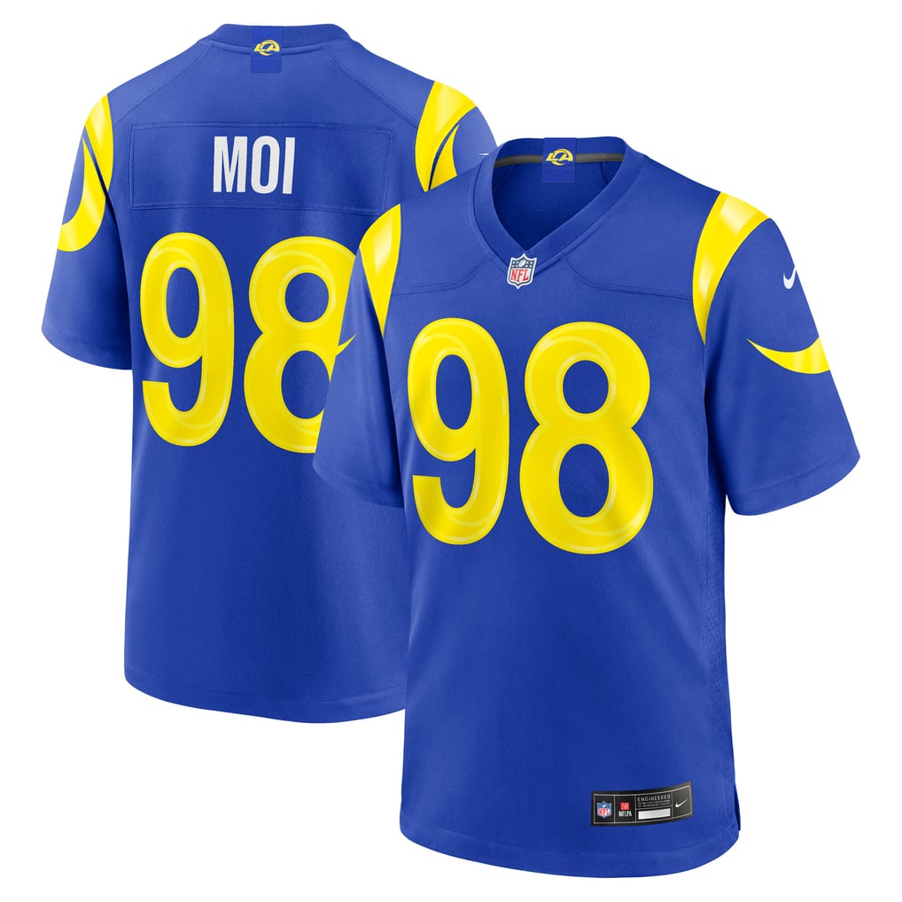 Men's Los Angeles Rams Jaxson Moi Nike Royal Game Jersey - Image 1