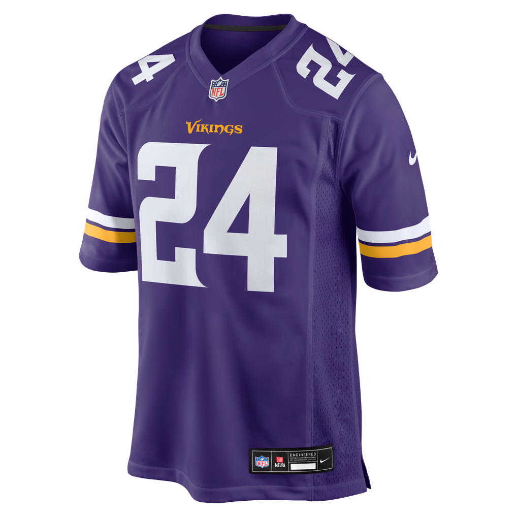 Men's Minnesota Vikings Jay Ward Nike  Purple Team Game Jersey - Image 3