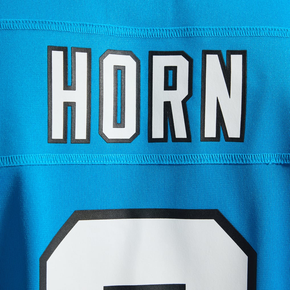Men's Carolina Panthers Jaycee Horn Nike Blue Alternate Game Jersey - Image 13