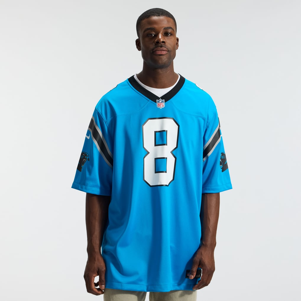 Men's Carolina Panthers Jaycee Horn Nike Blue Alternate Game Jersey - Image 3