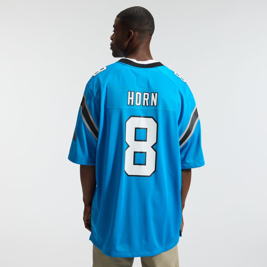 Men's Carolina Panthers Jaycee Horn Nike Blue Alternate Game Jersey - Image 4