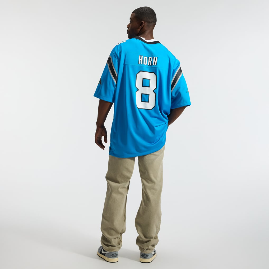 Men's Carolina Panthers Jaycee Horn Nike Blue Alternate Game Jersey - Image 6