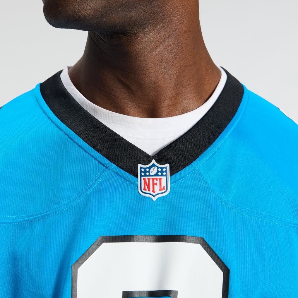 Men's Carolina Panthers Jaycee Horn Nike Blue Alternate Game Jersey - Image 10