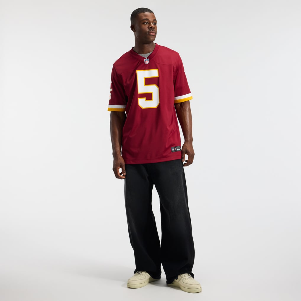 Men's Washington Commanders Jayden Daniels Nike Burgundy Game Jersey - Image 5