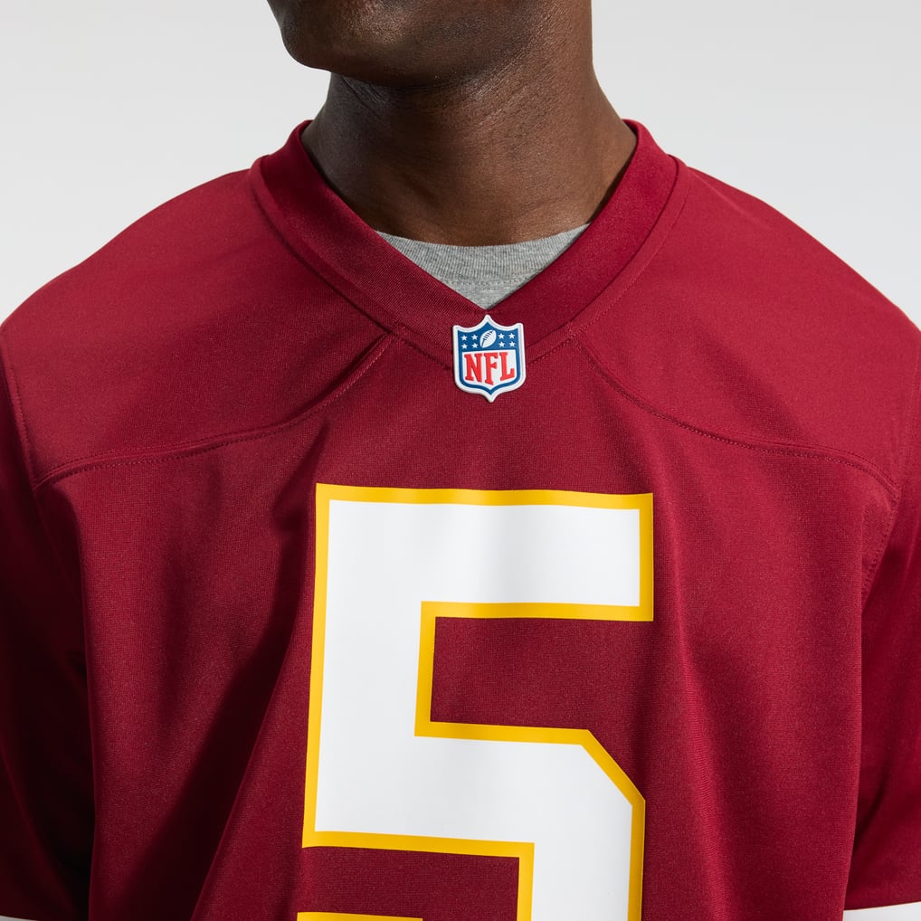 Men's Washington Commanders Jayden Daniels Nike Burgundy Game Jersey - Image 9