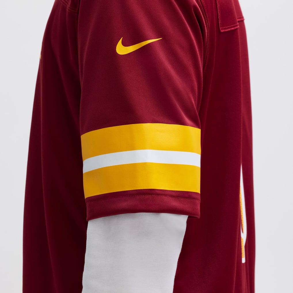 Men's Washington Commanders Jayden Daniels Nike Burgundy  Player Game Jersey - Image 11