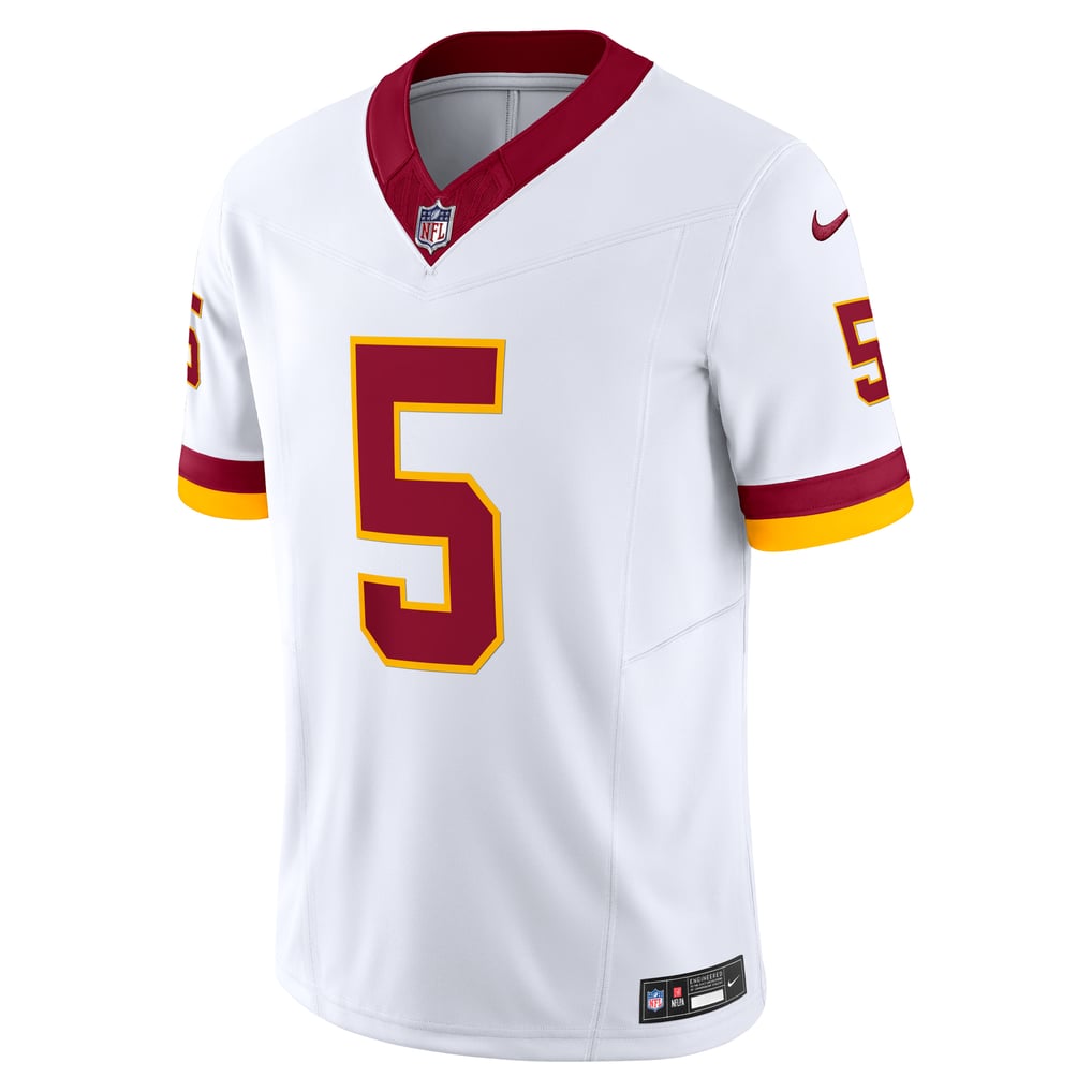 Men's Washington Commanders Jayden Daniels Nike White Vapor F.U.S.E. Limited Super Bowl Era Jersey - Image 3