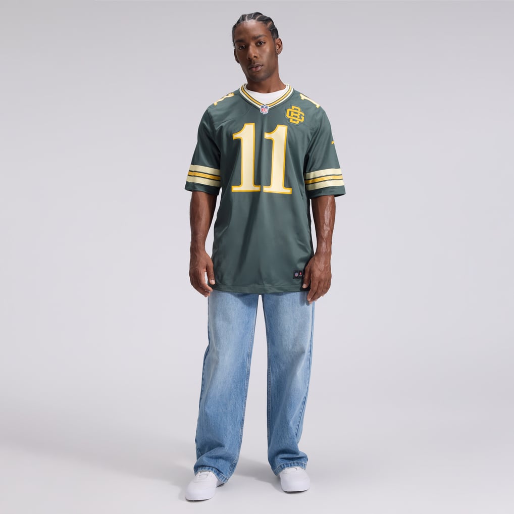 Men's Green Bay Packers Jayden Reed Nike Green 2026 Rivalries Collection Game Jersey - Image 5
