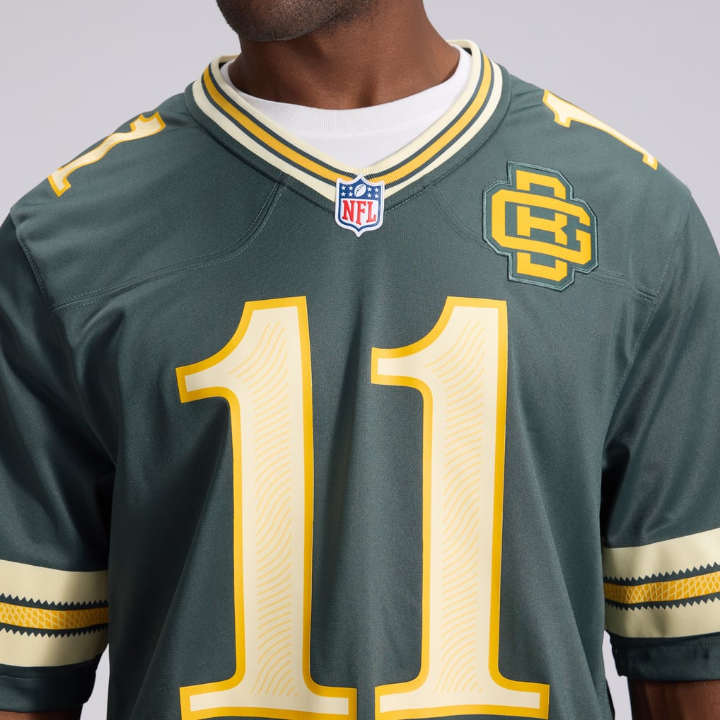 Men's Green Bay Packers Jayden Reed Nike Green 2026 Rivalries Collection Game Jersey - Image 9