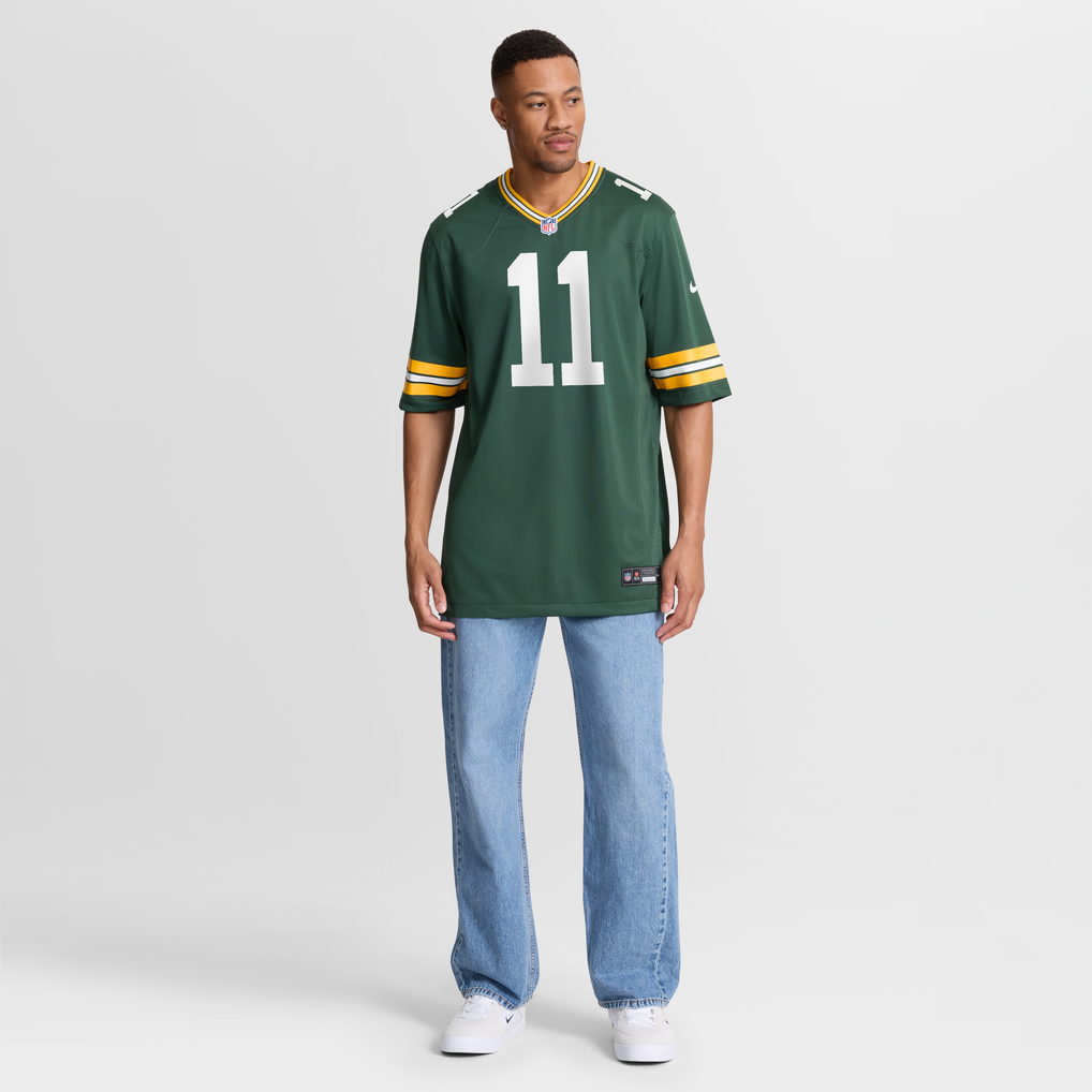 Men's Green Bay Packers Jayden Reed Nike  Green  Game Jersey - Image 8