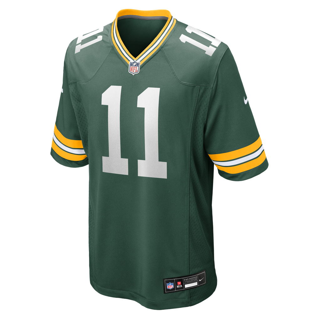 Men's Green Bay Packers Jayden Reed Nike  Green  Game Jersey - Image 3