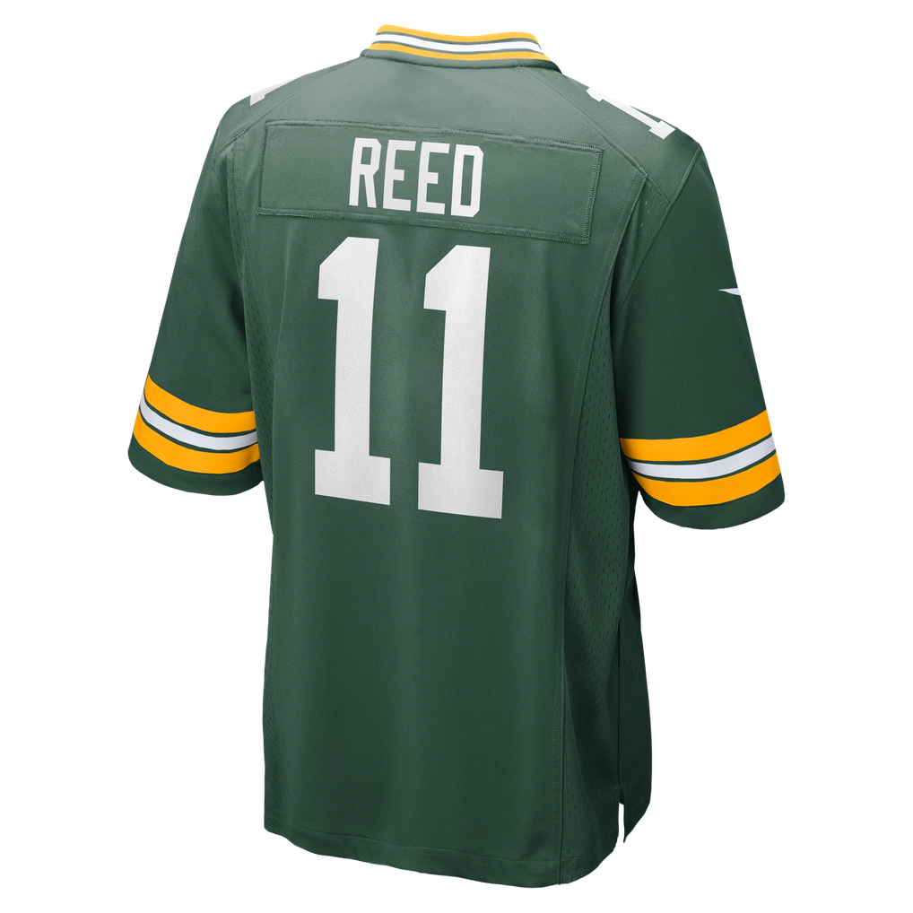 Men's Green Bay Packers Jayden Reed Nike  Green  Game Jersey - Image 4