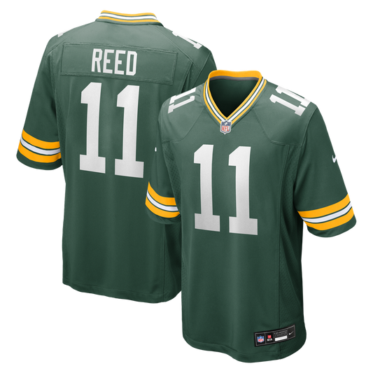 Men's Green Bay Packers Jayden Reed Nike  Green  Game Jersey - Image 1