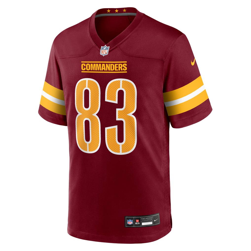 Men's Washington Commanders Jaylin Lane Nike  Burgundy Team Game Jersey - Image 3
