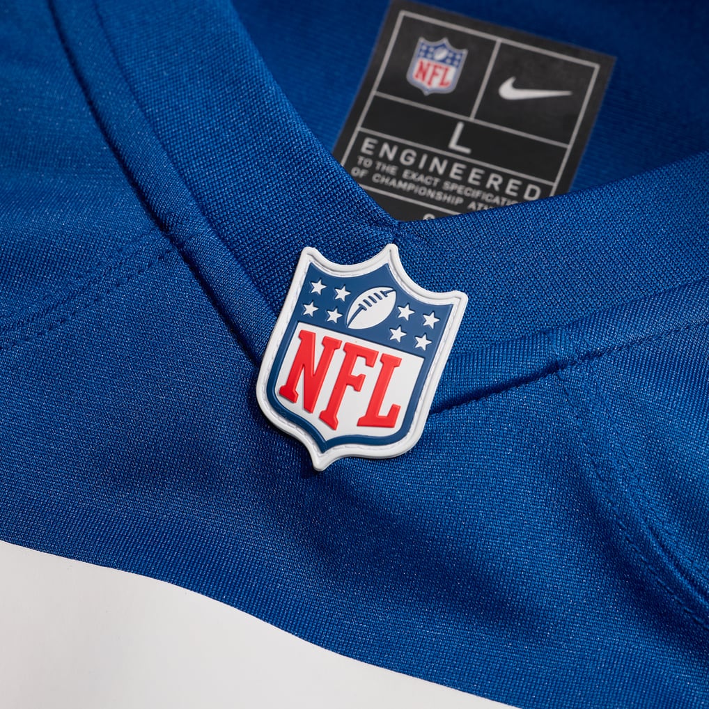 Men's Indianapolis Colts Jaylon Carlies Nike  Royal Game Jersey - Image 5
