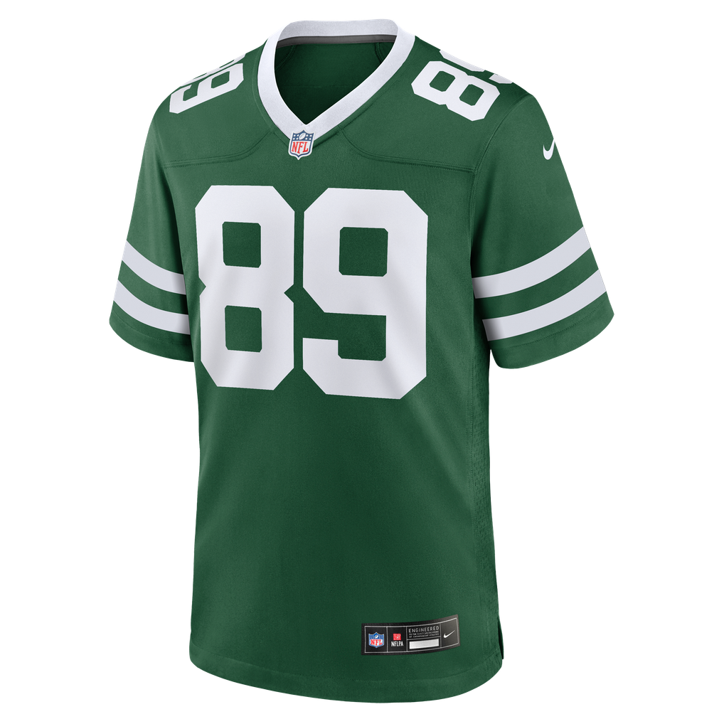 Men's New York Jets Jeremy Ruckert Nike Legacy Green Team Game Jersey - Image 3