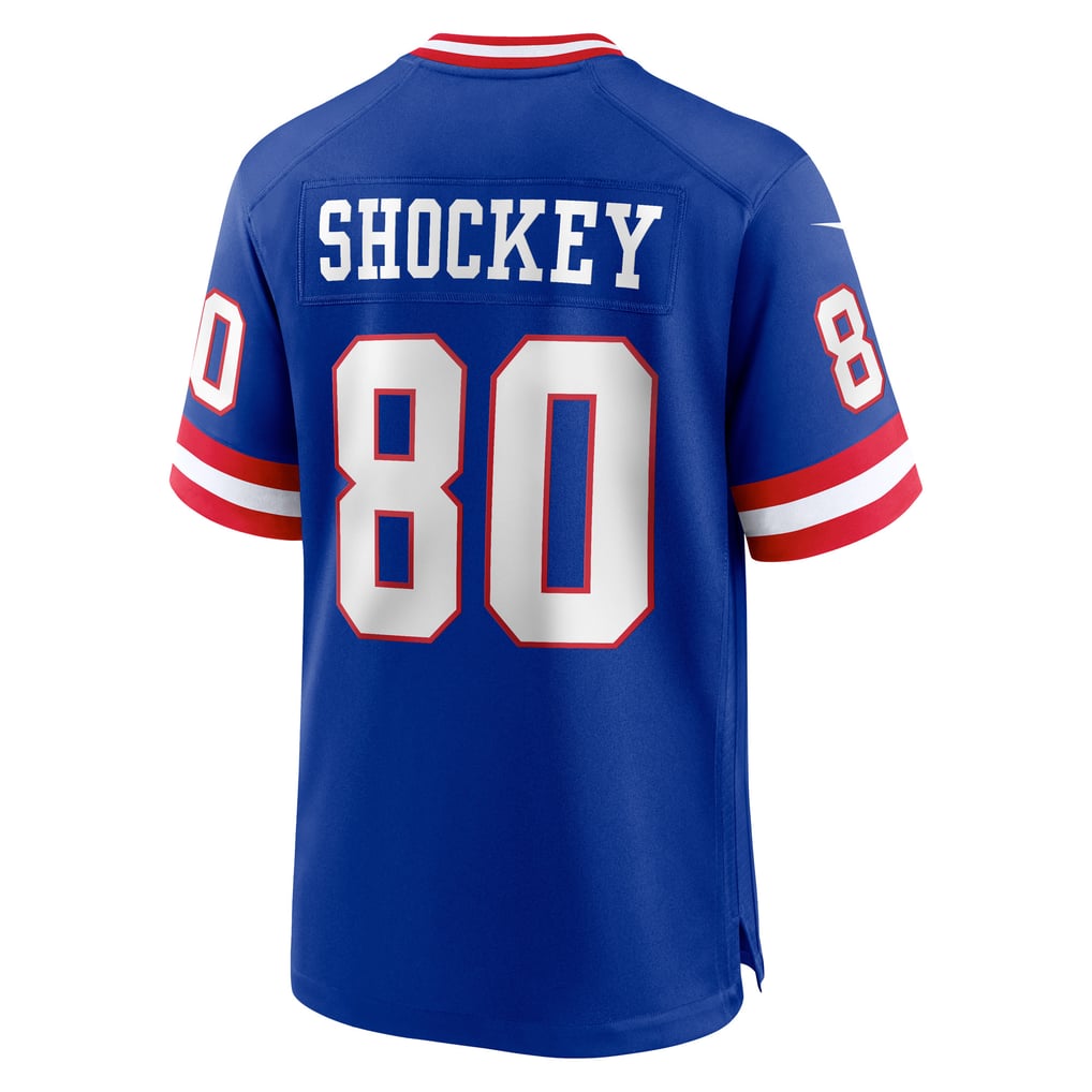Men's New York Giants Jeremy Shockey Nike Royal Retired Player Alternate Game Jersey - Image 4