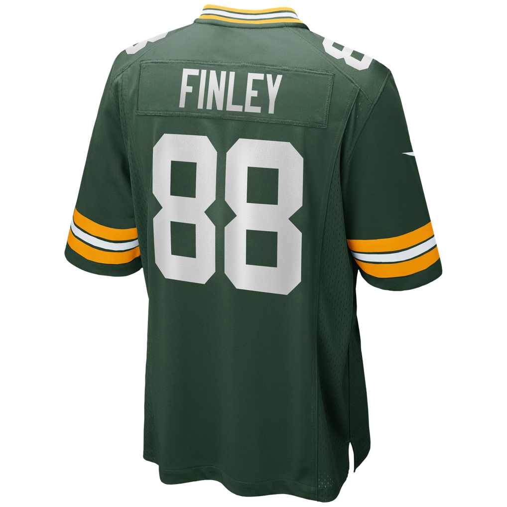 Men's Green Bay Packers Jermichael Finley Nike Green Game Retired Player Jersey - Image 4