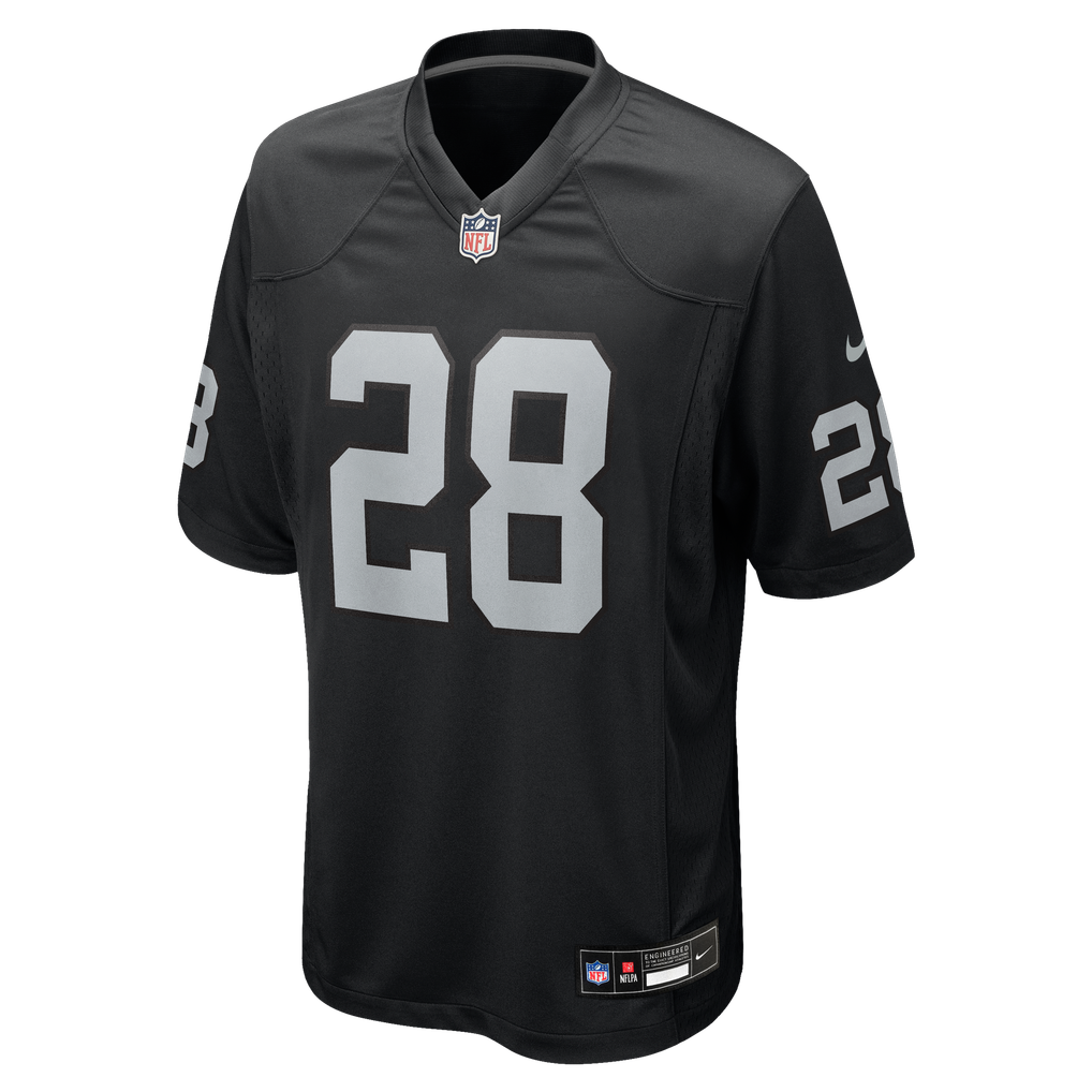 Men's Las Vegas Raiders Jermod McCoy Nike Black Team Game Jersey - Image 5