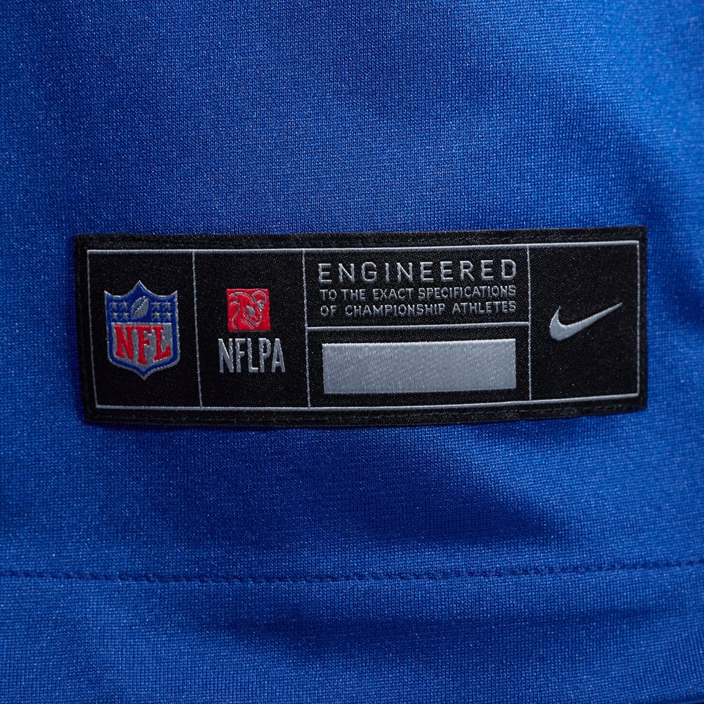 Men's Los Angeles Rams Jerome Bettis Nike Royal Game Retired Player Jersey - Image 7