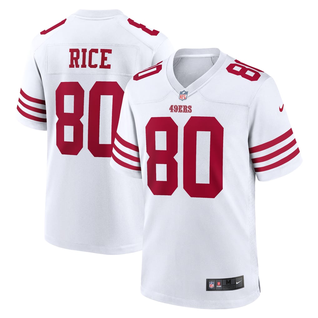 Men's San Francisco 49ers Jerry Rice Nike White Retired Player Game Jersey - Image 2