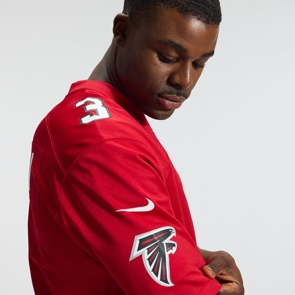 Men's Atlanta Falcons Jessie Bates III Nike Red Game Jersey