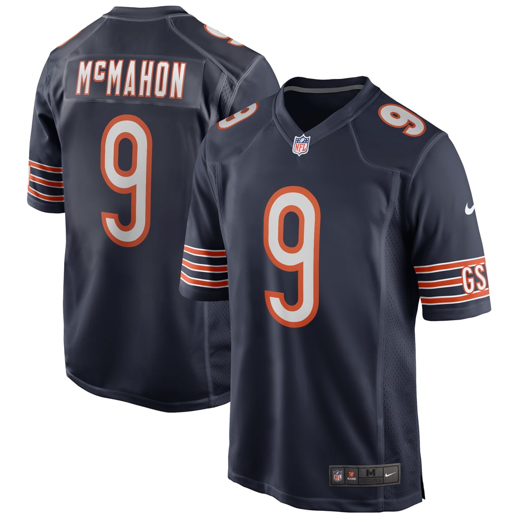 Men's Chicago Bears Jim McMahon Nike Navy Game Retired Player Jersey - Image 1