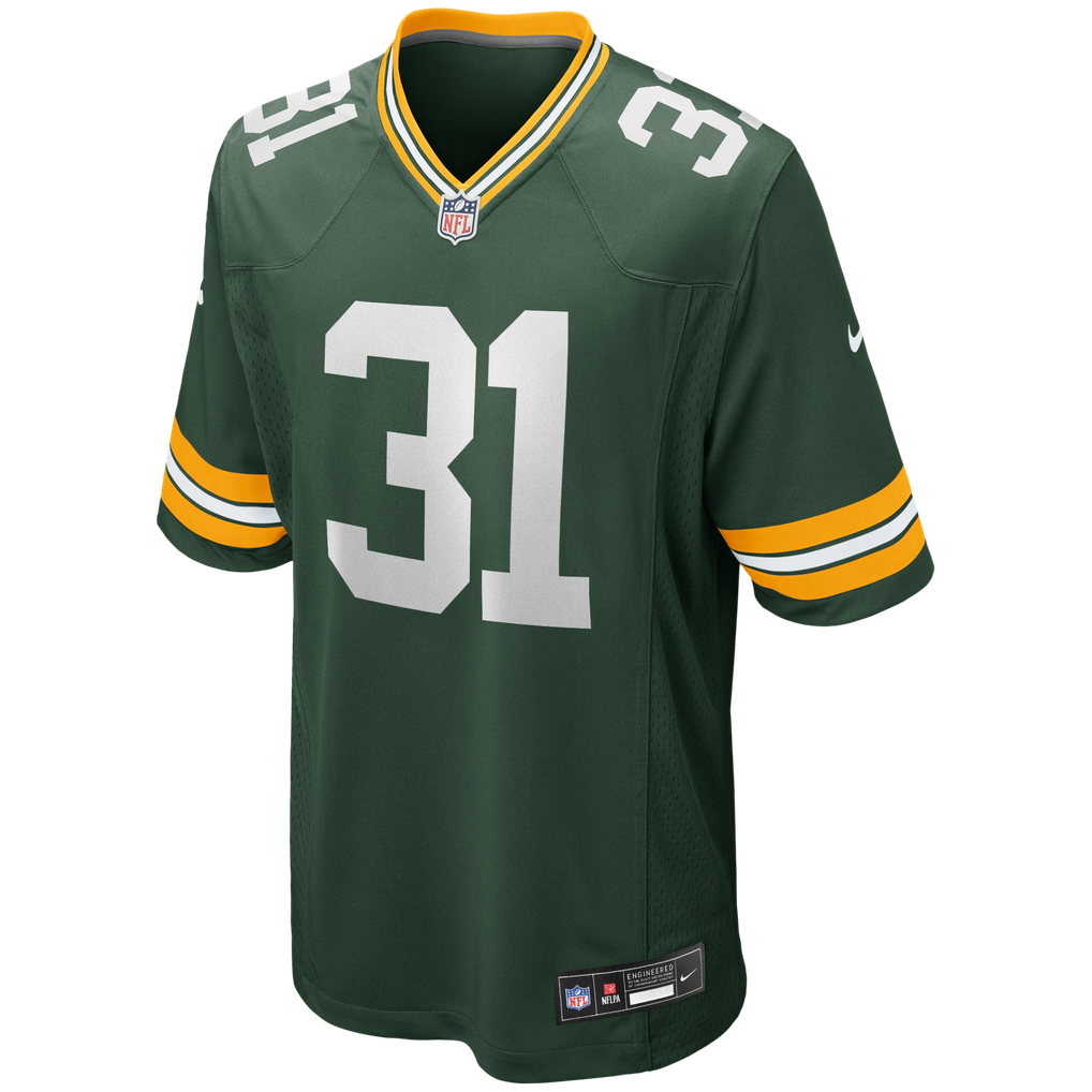 Men's Green Bay Packers Jim Taylor Nike Green Game Retired Player Jersey - Image 3