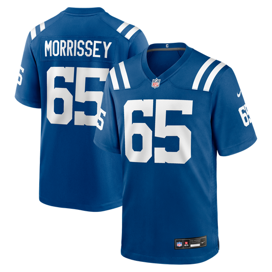 Men's Indianapolis Colts Jimmy Morrissey Nike  Royal Team Game Jersey - Image 1