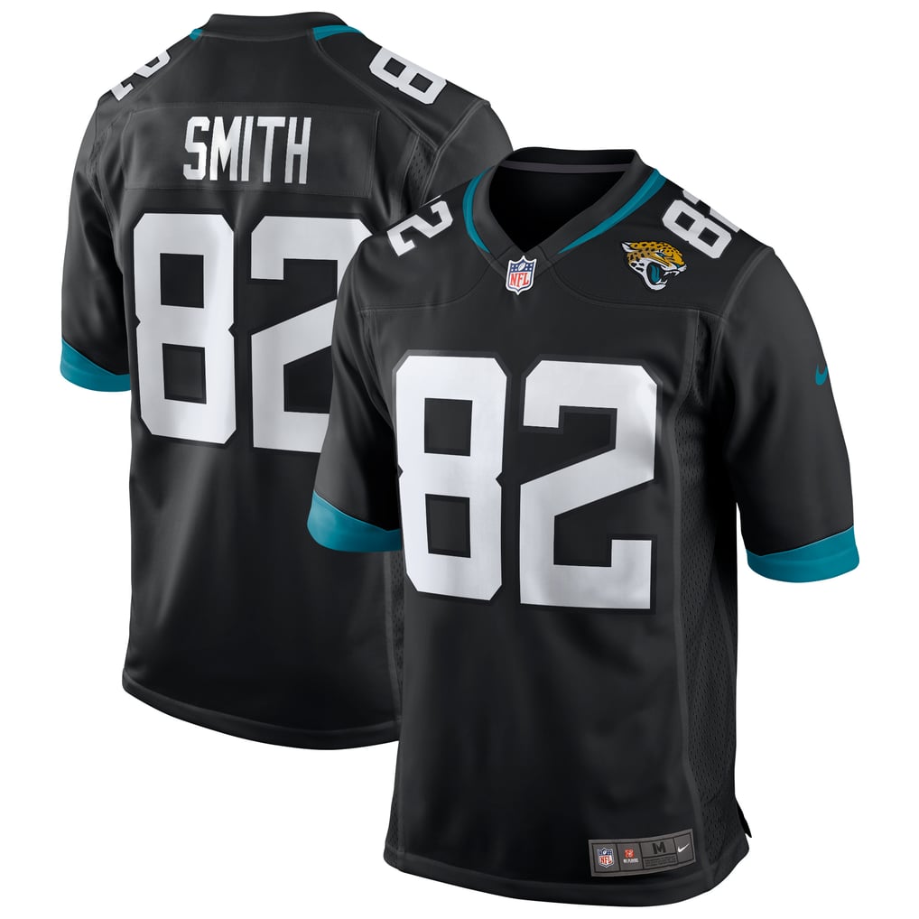 Men's Jacksonville Jaguars Jimmy Smith Nike Black Retired Player Alternate Game Jersey - Image 1