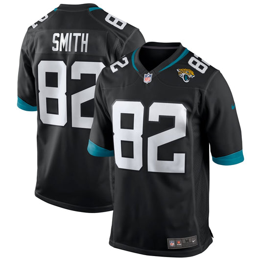 Men's Jacksonville Jaguars Jimmy Smith Nike Black Retired Player Alternate Game Jersey - Image 1
