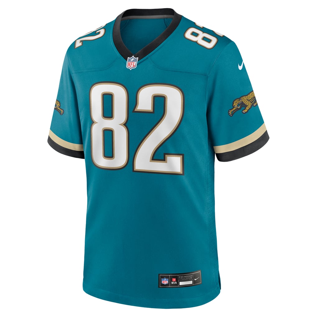 Men's Jacksonville Jaguars Jimmy Smith Nike Teal Retired Player Alternate Game Jersey - Image 3