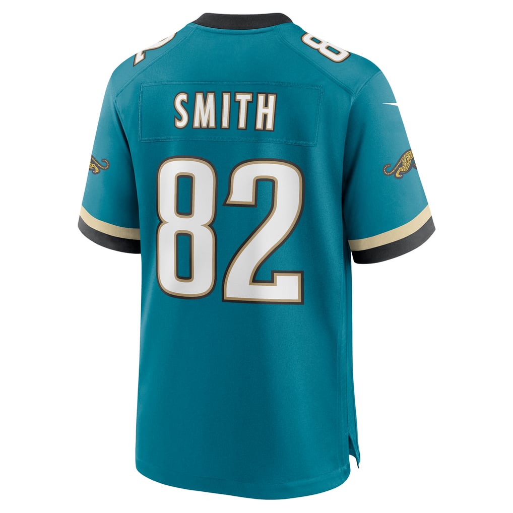 Men's Jacksonville Jaguars Jimmy Smith Nike Teal Retired Player Alternate Game Jersey - Image 4