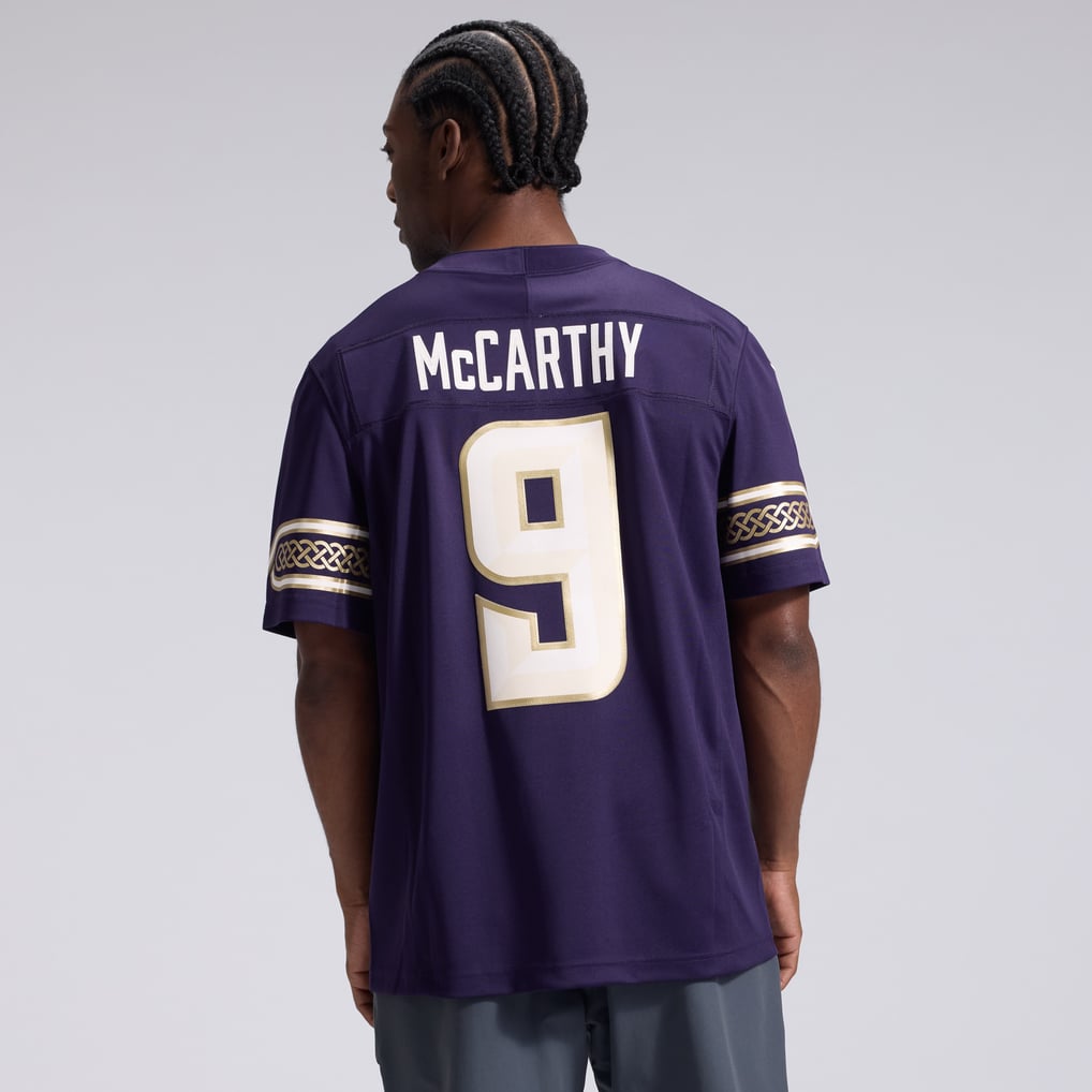 Men's Minnesota Vikings J.J. McCarthy Nike Purple 2026 Rivalries Collection Stitched Limited Jersey - Image 4