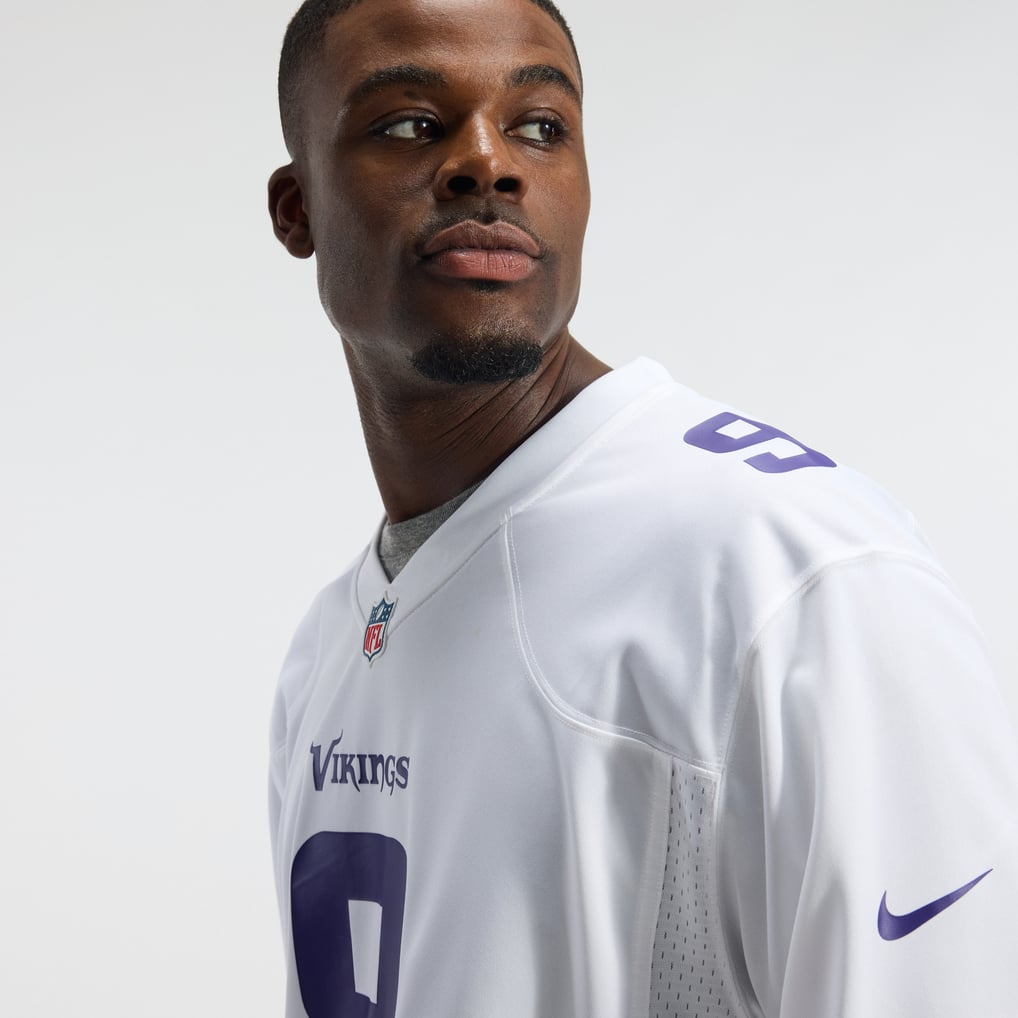 Men's Minnesota Vikings J.J. McCarthy Nike  White Game Jersey - Image 11
