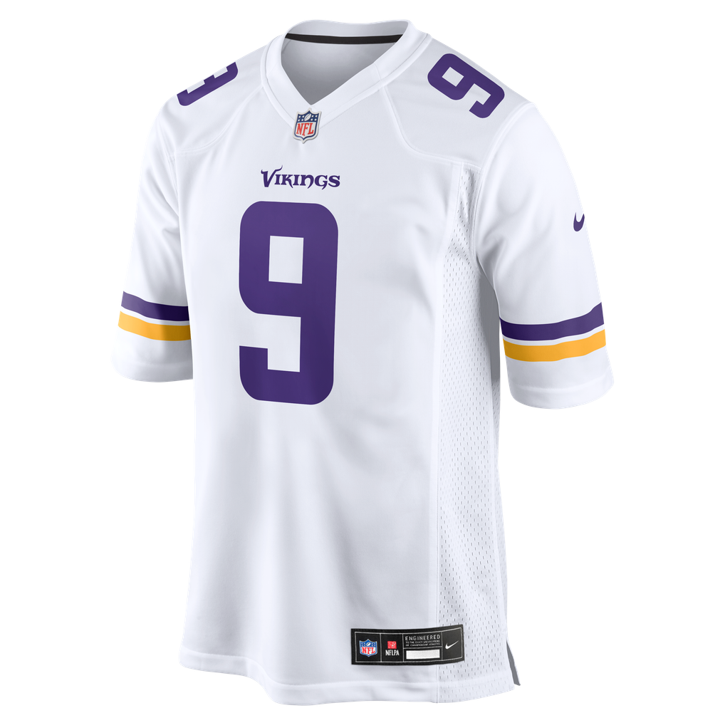Men's Minnesota Vikings J.J. McCarthy Nike  White Game Jersey - Image 7