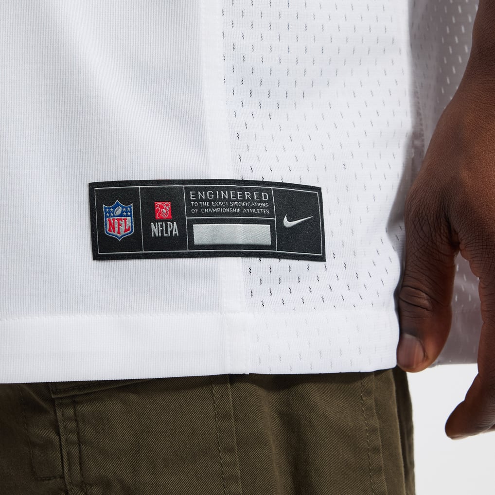 Men's Minnesota Vikings J.J. McCarthy Nike  White Game Jersey - Image 9