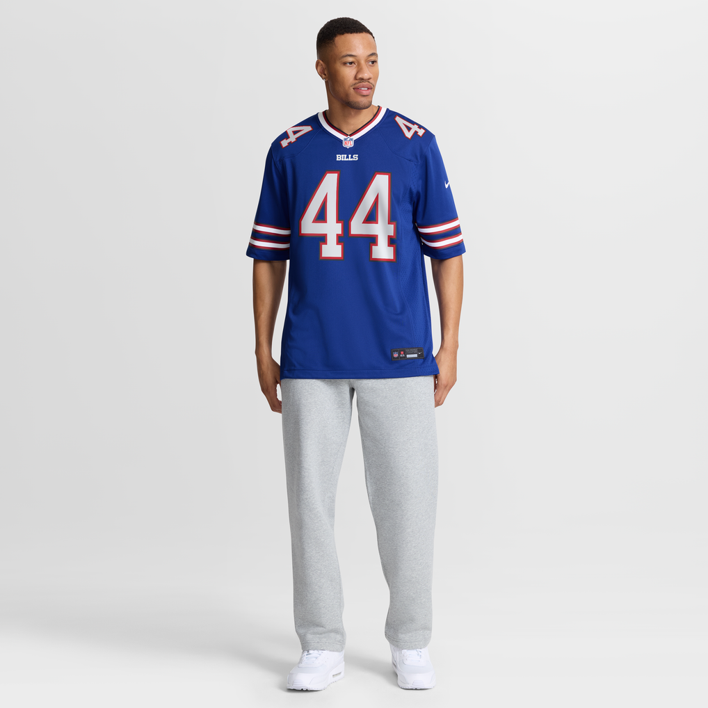 Men's Buffalo Bills Joe Andreessen Nike  Royal Game Jersey - Image 8