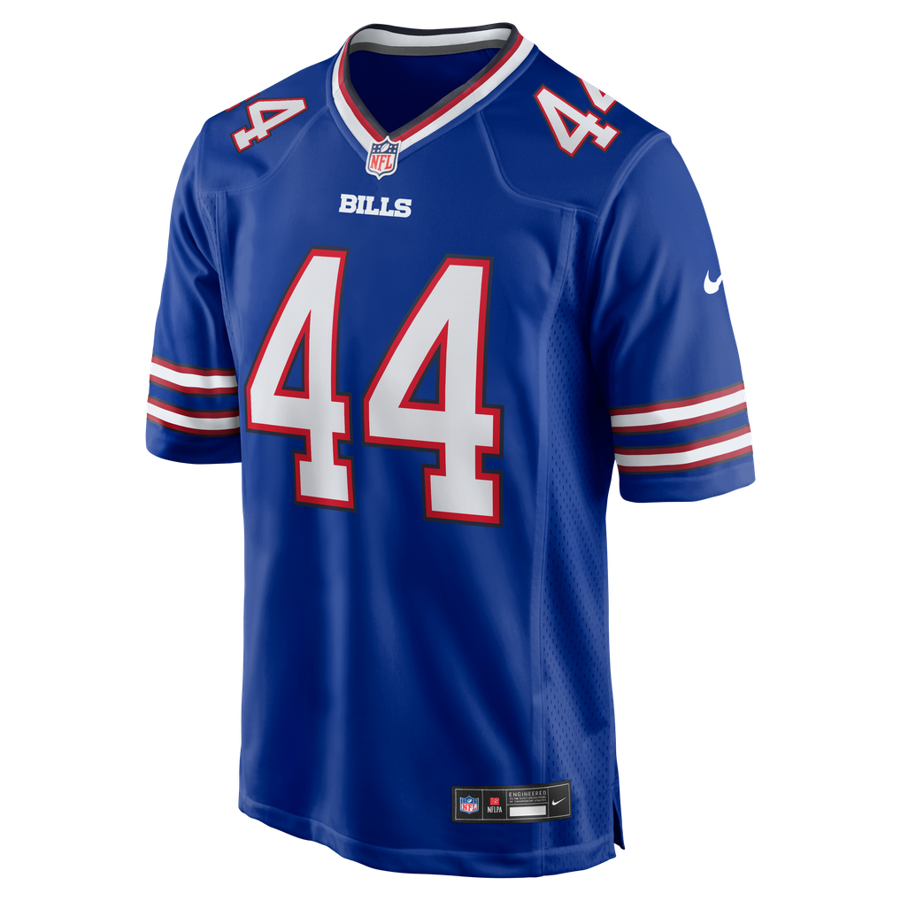 Men's Buffalo Bills Joe Andreessen Nike  Royal Game Jersey - Image 3