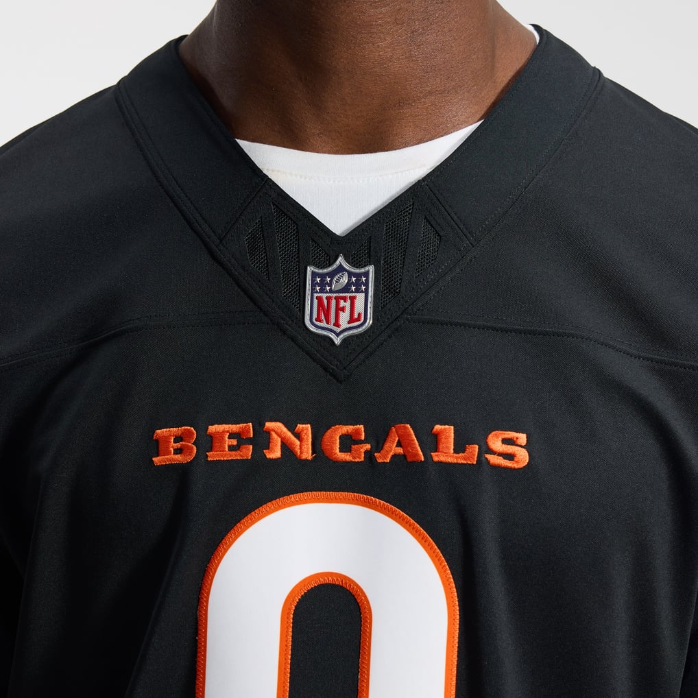 Men's Cincinnati Bengals Joe Burrow Nike Black Team Vapor F.U.S.E. Stitched Limited Jersey - Image 10