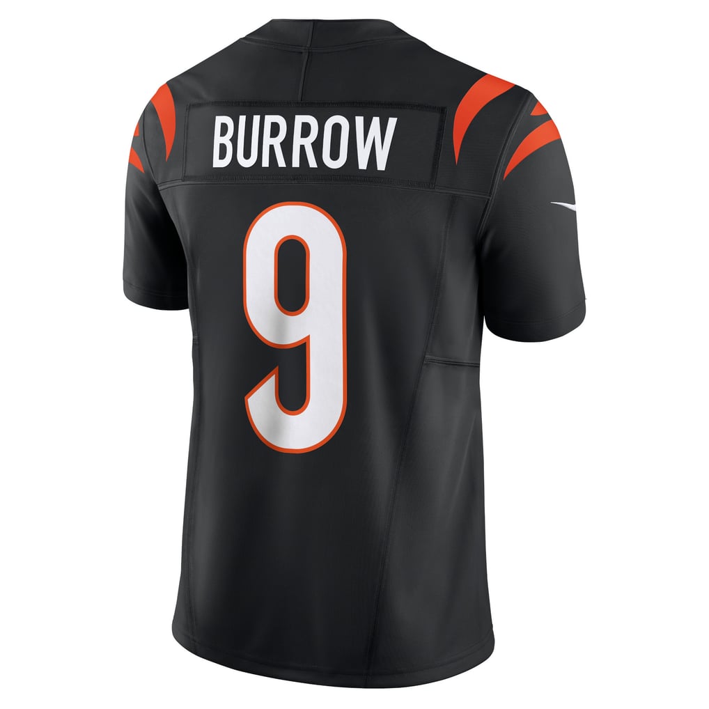 Men's Cincinnati Bengals Joe Burrow Nike Black Vapor F.U.S.E. Limited Jersey - Image 4