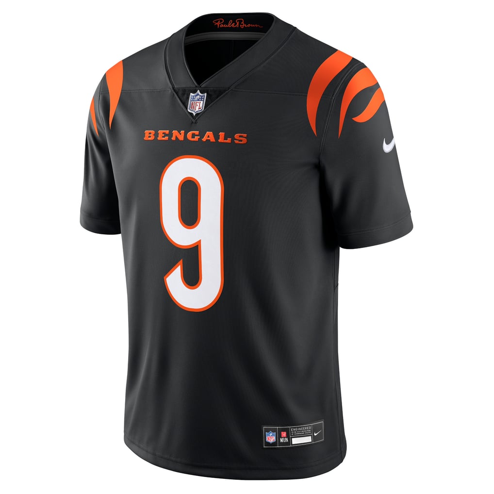 Men's Cincinnati Bengals Joe Burrow Nike Black Vapor Untouchable Limited Jersey - Image 3