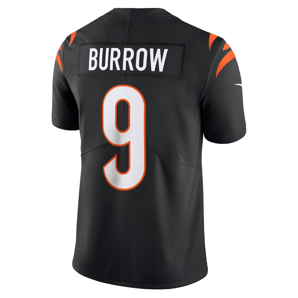 Men's Cincinnati Bengals Joe Burrow Nike Black Vapor Untouchable Limited Jersey - Image 4