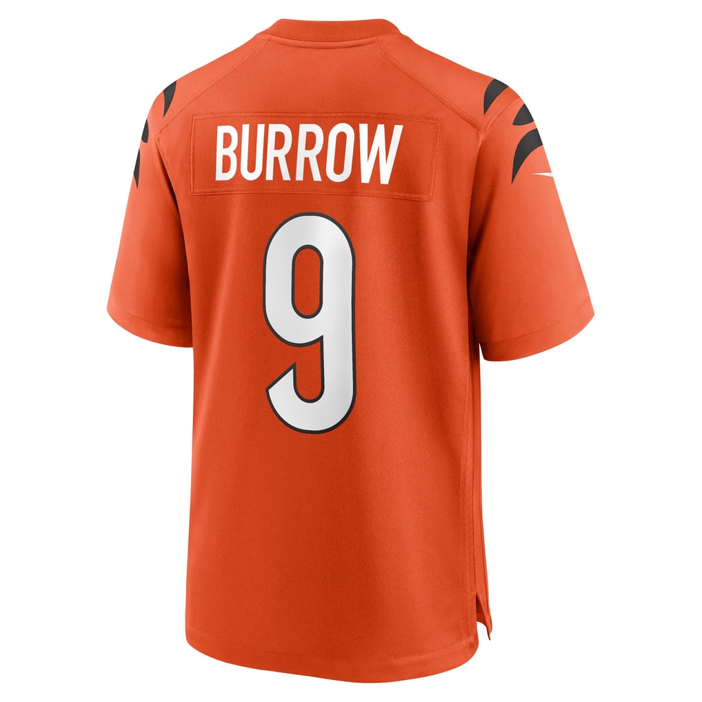 Men's Cincinnati Bengals Joe Burrow Nike Orange Alternate Game Jersey - Image 4