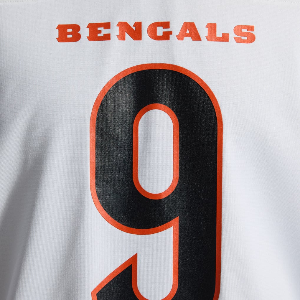 Men's Cincinnati Bengals Joe Burrow Nike White Game Jersey - Image 12
