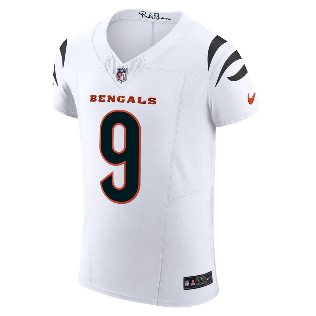 Men's Cincinnati Bengals Joe Burrow Nike White Vapor F.U.S.E. Elite Jersey - Image 3